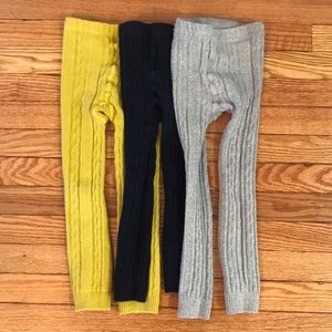 Mini Boden knit leggings, size 4-5Y